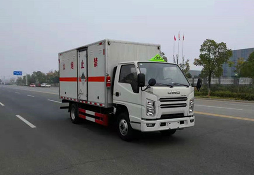 江鈴藍(lán)牌氣體廂式運(yùn)輸車(chē)